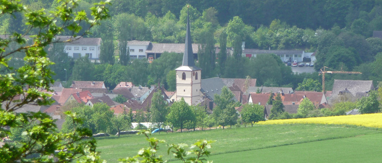 Blick auf Gössenheim Blick auf Gössenheim