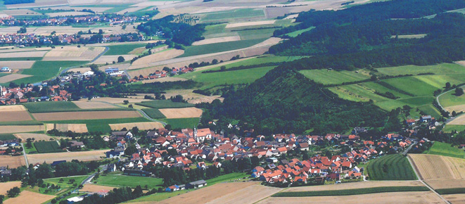 Gemeinde-Karsbach-Luftbild